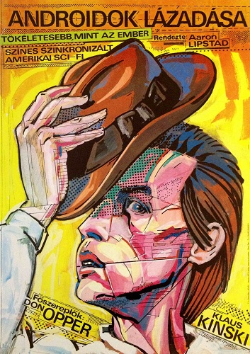 Android kalus kinski scifi film original vintage hungarian hungary budapest movie poster posters gallery
