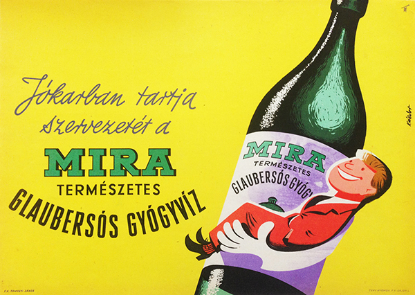 Mira - natural mineral water with glauber's salt