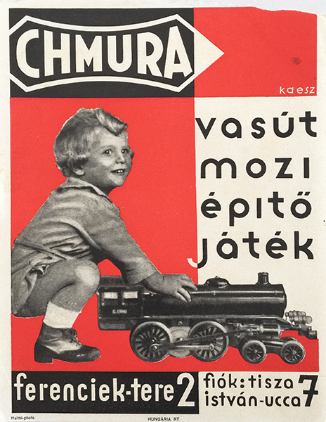 98. kaesz gyula chmura toys 1930 hungarian poster