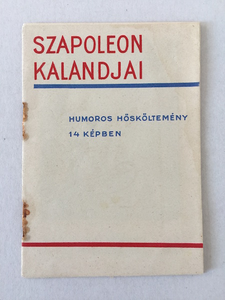Bortnyik szapoleon modernist bauahus advertising comics 1930 1