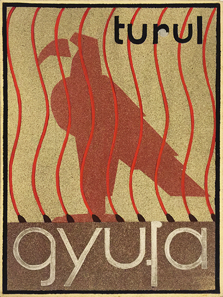 Turul matches 1930s Hungarian Modernist poster artwork
