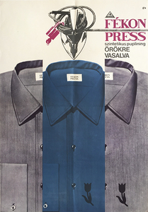 Fekon Press Synthetic poplin shirt ironed forever