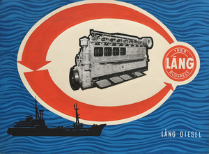Lang Diesel Ship Engines - Lang Budapest 1868