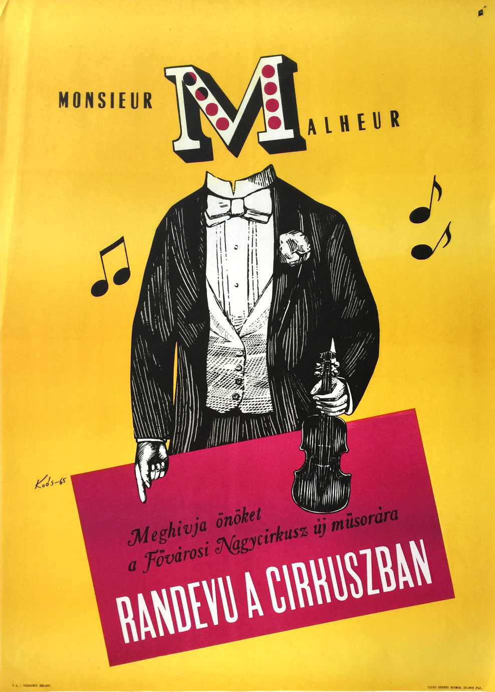 Monsieur Malheur - Rendezvous in the circus - Budapest Metropolitan Grand Circus