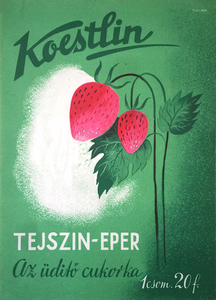 Koestlin cream strawberry - The refreshing candy