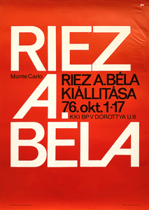 Monte Carlo - Exhibition of Bela A. Riez
