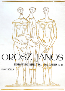 Exhibition of painter Janos Orosz at Ernst Museum