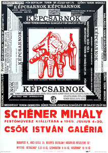 Exhibition of painter Mihaly Schener - Kepcsarnok