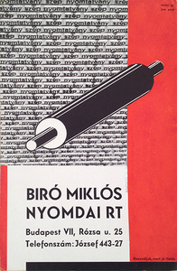 Biró Miklós Printing Corporation
