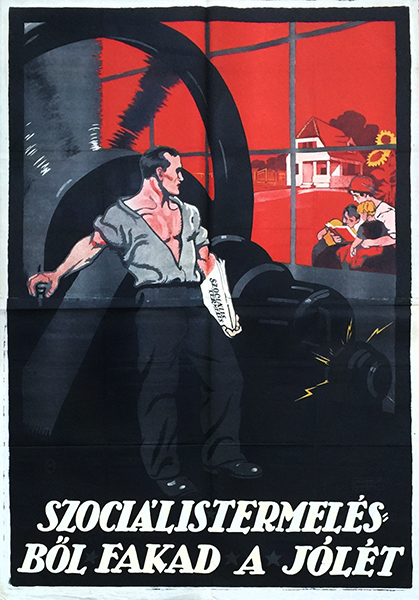avant garde communist propaganda poster 1919