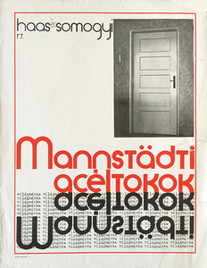 Haas & Somogyi Mannstadt steel door frames