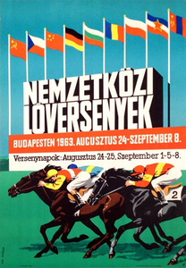 International Horse Races in Budapest 1963