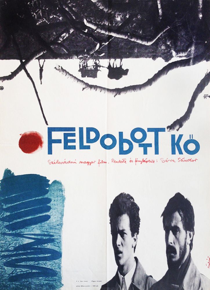 Balint Endre Upthrown Stone Hungarian movie poster 1969