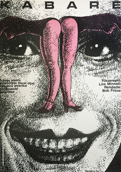 Gyorgy Kemeny - Cabaret Liza Minnelli film movie poster 1973 Hungarian