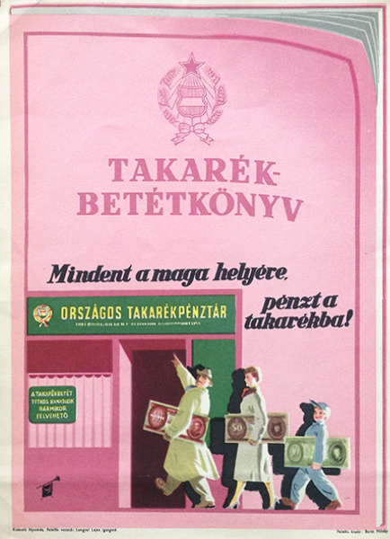 Everything to the right place -money to the National Savings Bank