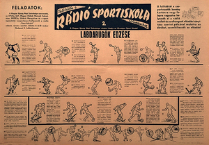 Sport School of the Radio 2. - Training for soccer players