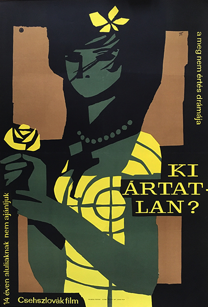 Who is Innocent 1965 original Hungarian movie poster