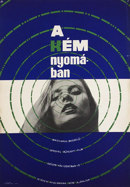 BS - Rendez-Vous with a Spy 1964 original Hungarian movie poster