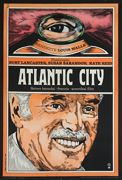 Pablo Labanino - Atlantic City, USA 1982 original Hungarian vintage movie poster