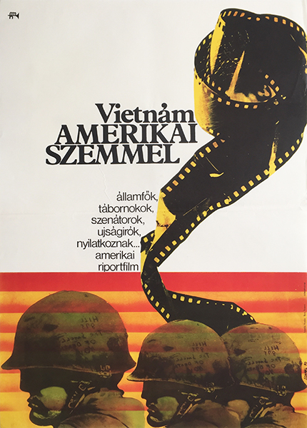 Karoly Schmal - In the Year of the Pig 1970 Hungarian US Vietnam war movie poster
