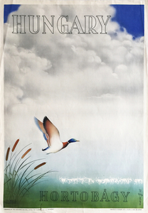 Konecsni Fery - Hortobagy Hungary 1935 Hungarian vintage travel poster