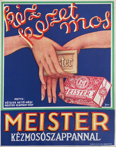 One hand washes the other with Meister hand soap