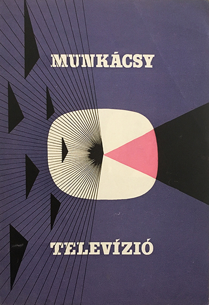 Munkácsy television brochure 1950s original Hungarian vintage brochure
