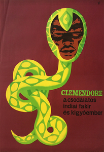 Clemendore the amazing Indian fakir and snake man