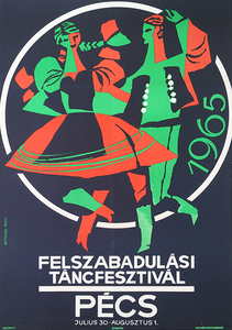 Liberation Dance Festival Pecs 1965
