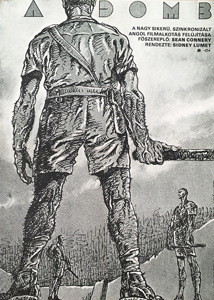 Helenyi, Tibor - The Hill 1982 original Hungarian vintage movie poster