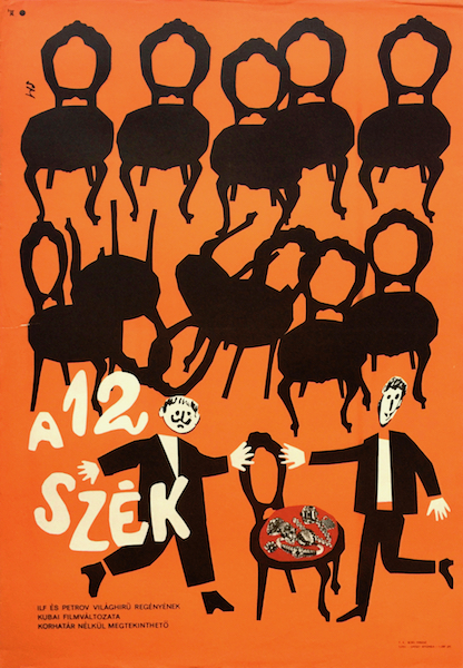 Twelve Chairs The Budapest Poster Gallery