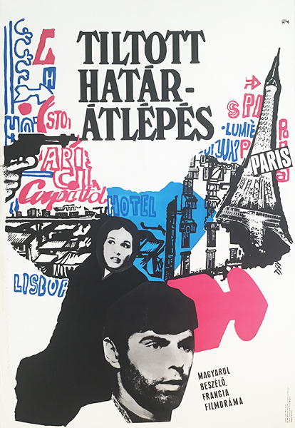 Deak, Gyorgy - Voyage of Silence 1968 original Hungarian vintage movie poster