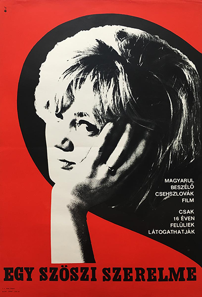 The Loves of a Blonde is a 1966 Hungarian vintage movie poster
