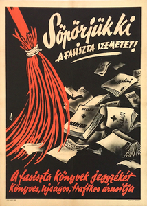 Let's sweep the fascist garbage out!