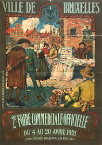 City of Bruxelles - 2nd Official Trade Fair 1921