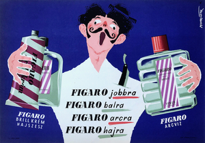 Figaro aftershave and lotion