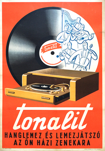 Tonalit record and record player - Your home orchestra