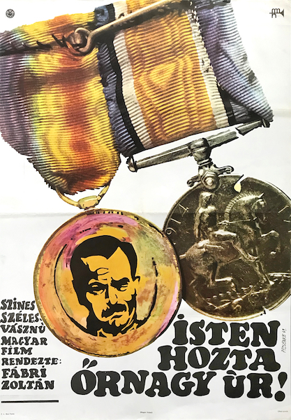 Jozsef Pecsenke - The Toth Family 1969 vintage Hungarian movie poster
