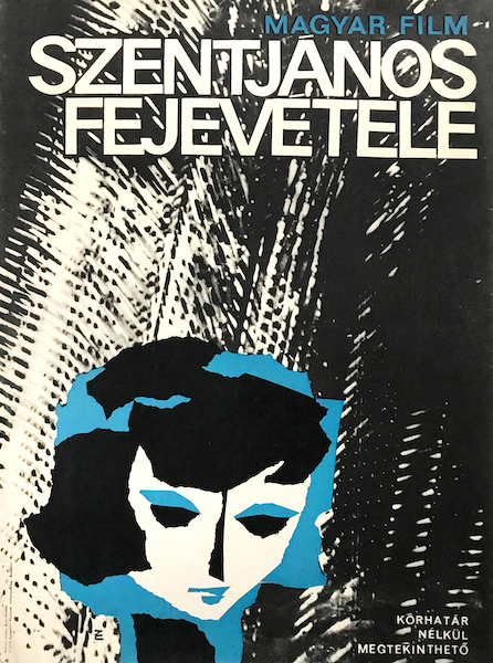 Crescencia Zelenak - The Martyrdom of St. John 1965 vintage Hungarian movie poster released in 1966