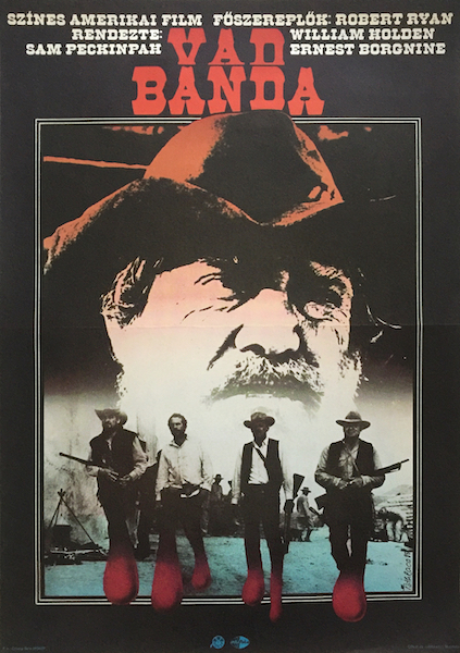Laca Toth - Wild Bunch 1985 vintage Hungarian western movie poster