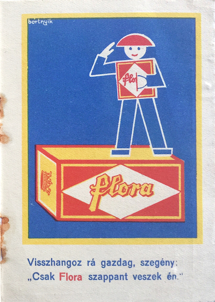 Sandor Bortnyik - Szapoleon - Flora soap 1930