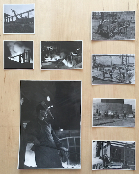Sandor Ek - Alex Keil - The construction of Stalin City 1954 vintage Hungarian photographs