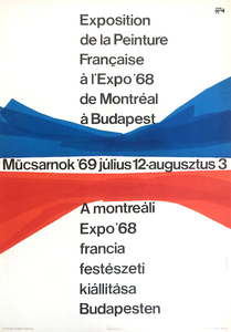 French Painters exhibition at Kunsthalle from the Montreal Expo '68