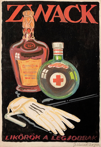 Пару постеров старой рекламы алкоголя. Венгерский ликер Уникум Алкоголь,Ликеры,Реклама
