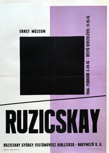 Exhibition of Gyorgy Ruzicskay painter at the Ernst Museum Budapest