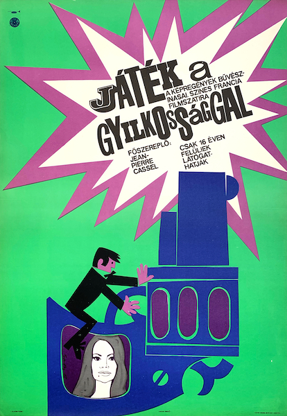 So-Ky - The Killing Game 1967 vintage Hungarian movie poster released in 1968
