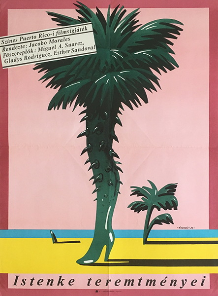 Jozsef Arendas - ...And God Created Them 1982 vintage Hungarian movie poster