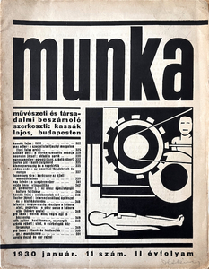 Munka 1930 No. 11 January