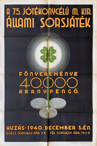 The 75th Charitable Hungarian Royal State Lottery