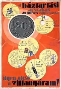 At the household tariff of 20 pennies per unit, electricity is that cheap!
